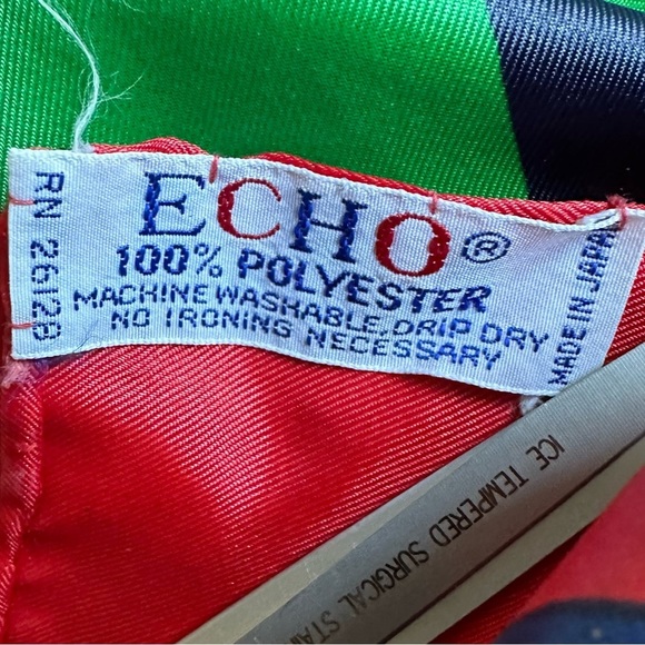 ECHO Vintage Scarf by Jean Louis - Picture 2 of 3